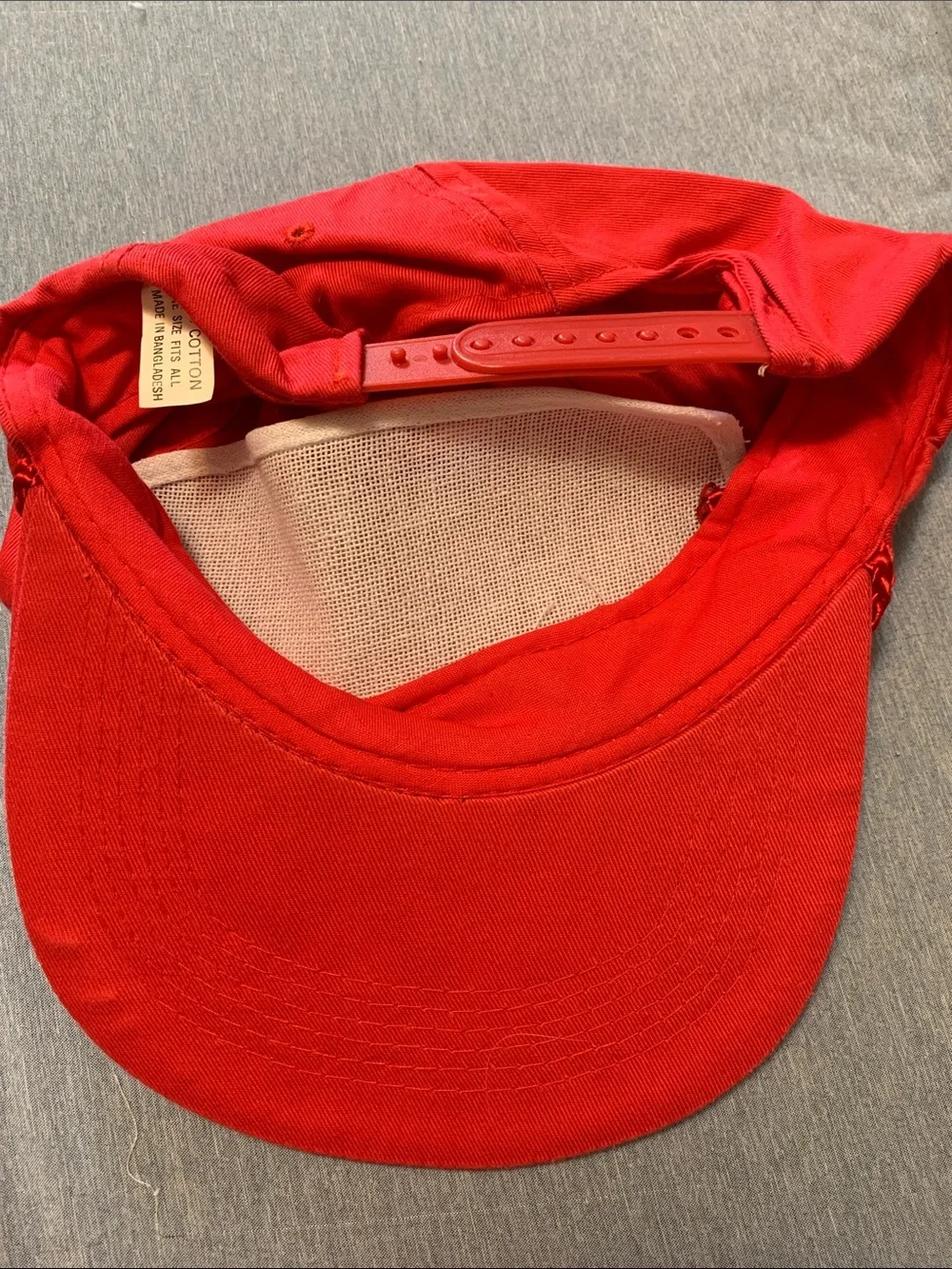 Red Troybilt Snapback Hat